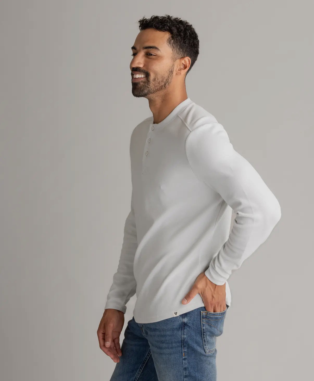 Litchfield Stretch Flannel Henley