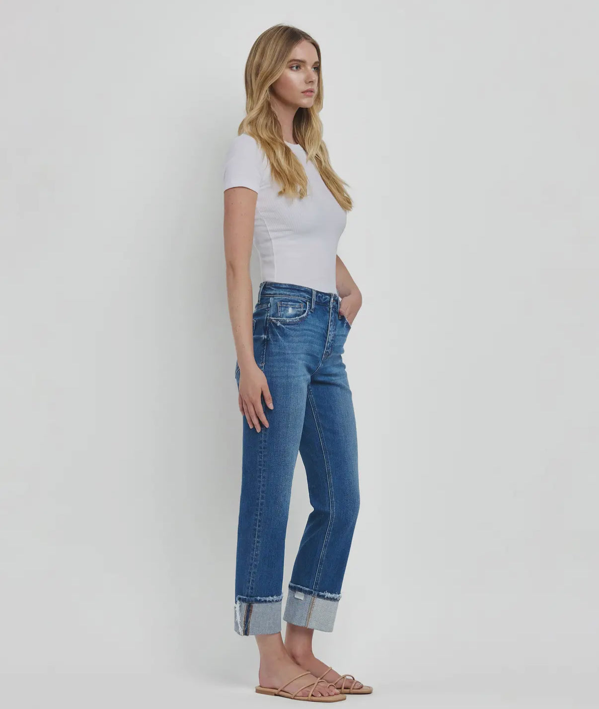 Victoria Cuffed Jean