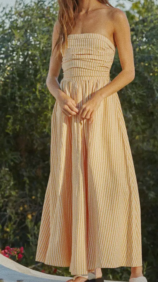 Honeycomb Maxi Dress