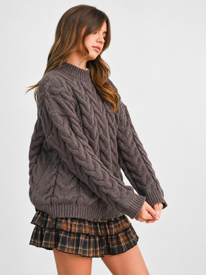 Fireside Cable Knit