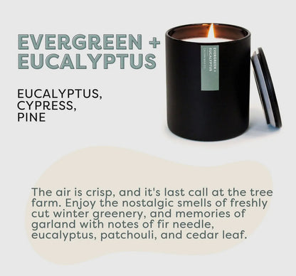 Evergreen + Eucalyptus Tumbler Soy Candle