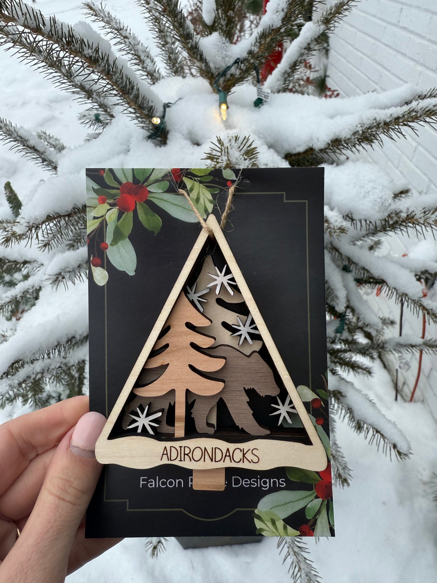 Bear Christmas Tree Ornament