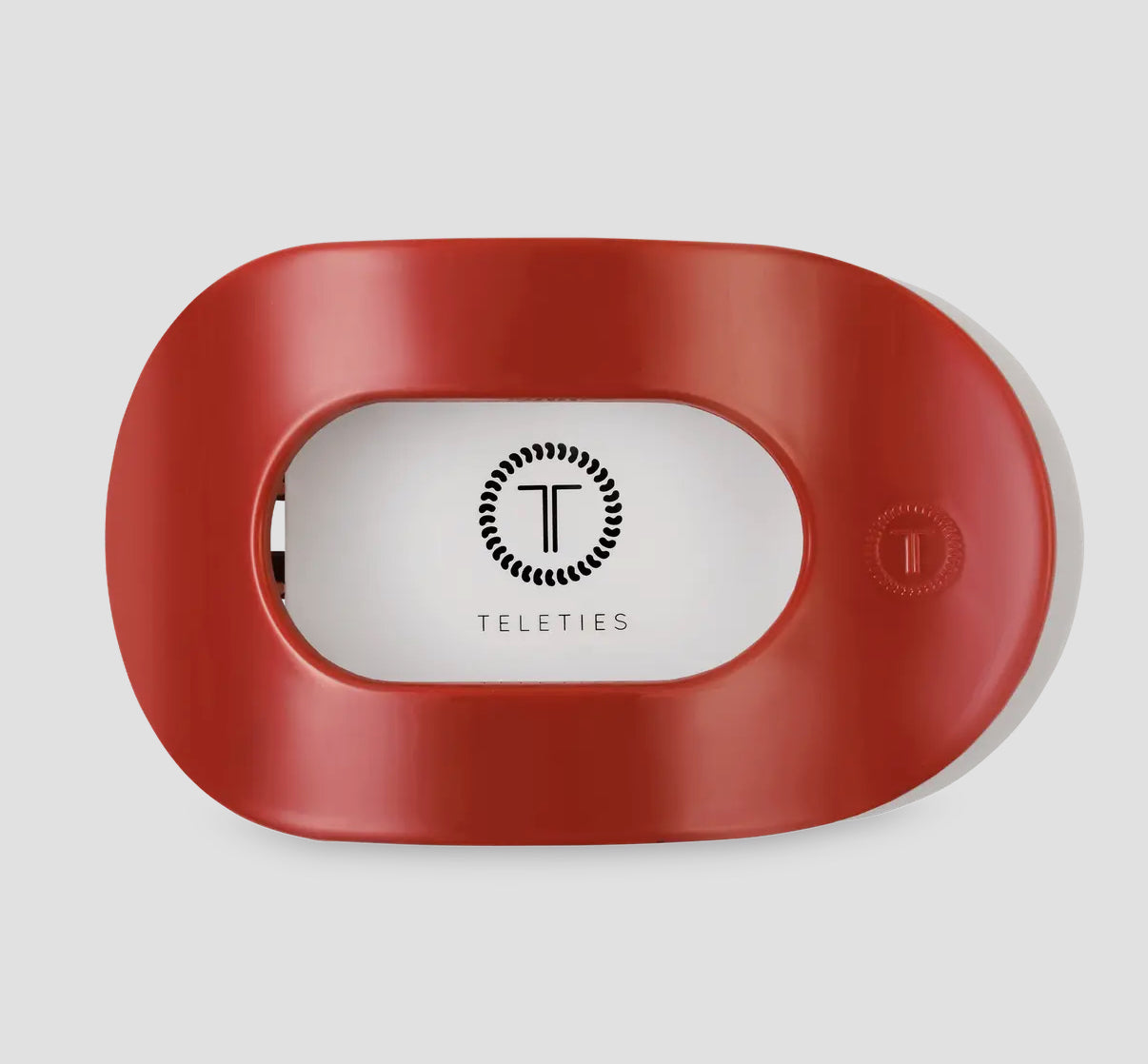 Flat Round Hair Clip | Large | Red
Carpet Ready