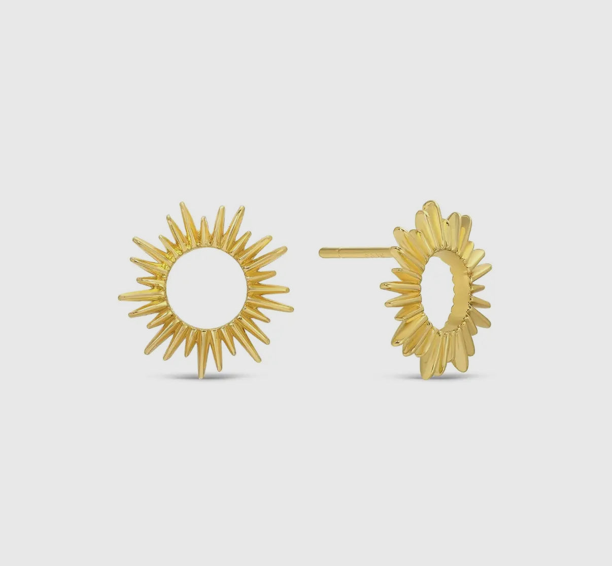 Sunburst Stud Earrings