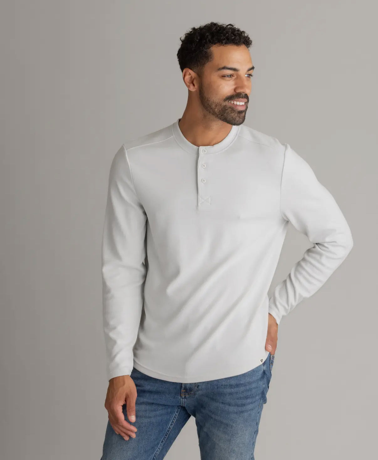 Litchfield Stretch Flannel Henley