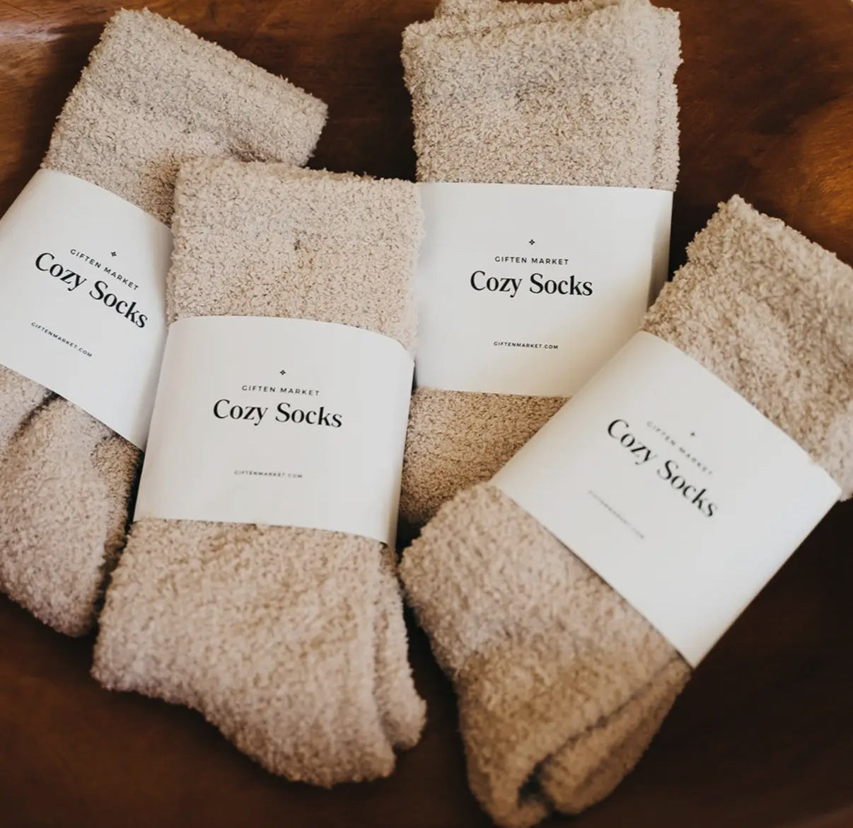 Cozy Cloud Socks | Ivory