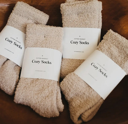 Cozy Cloud Socks | Ivory