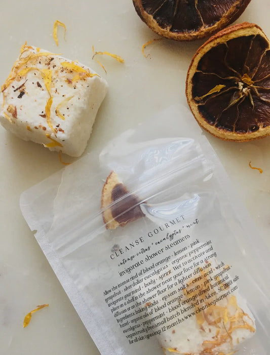 Invigorate Shower Steamers | Organic Citrus