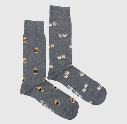 Whiskey Men’s Mismatched Dress Socks