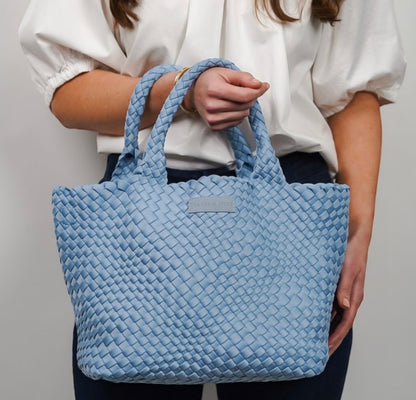 Sky Neoprene Weft Tote