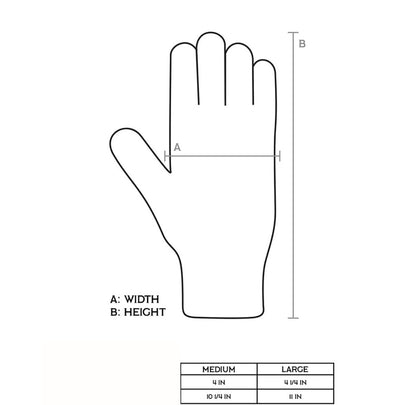 Men’s Ragg Wool and Natural Deerskin Gloves