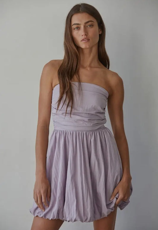 Lavender Bubble Dress