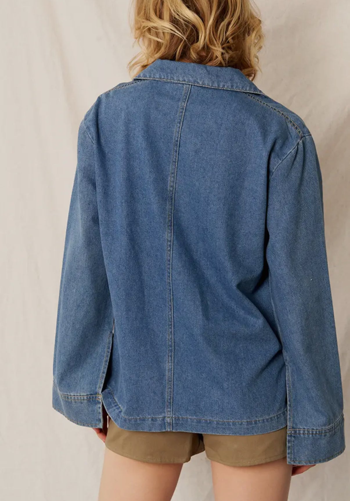 Forever Denim Blouse