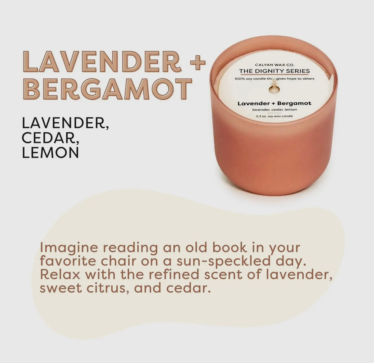 Lavender + Bergamot Candle