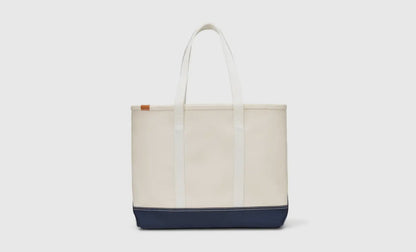“ADK” Navy Canvas Tote