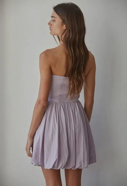 Lavender Bubble Dress