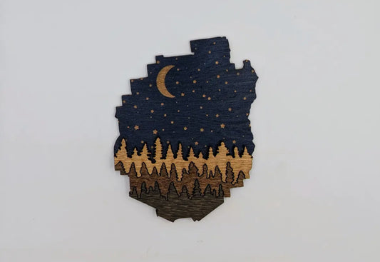 Adirondack Park Nighttime Ornament