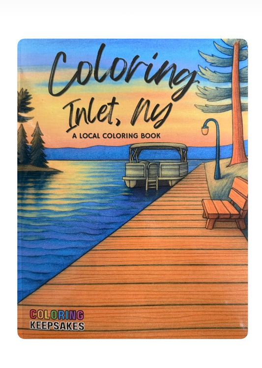Coloring | Inlet, NY | A Local Coloring Book