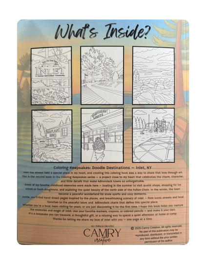 Coloring | Inlet, NY | A Local Coloring Book