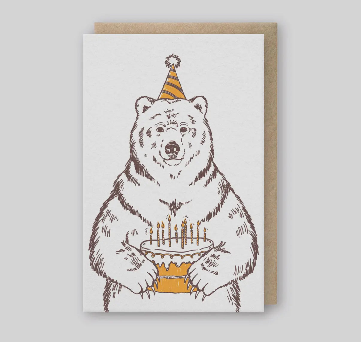 Bear Birthday Card