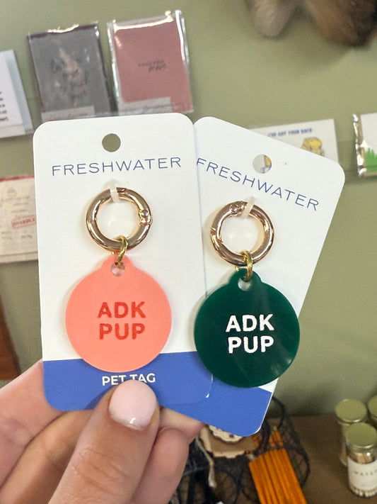 “ADK PUP” Pet Tag