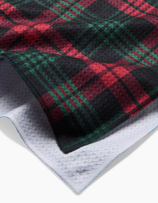 Forever Plaid Tea Towel