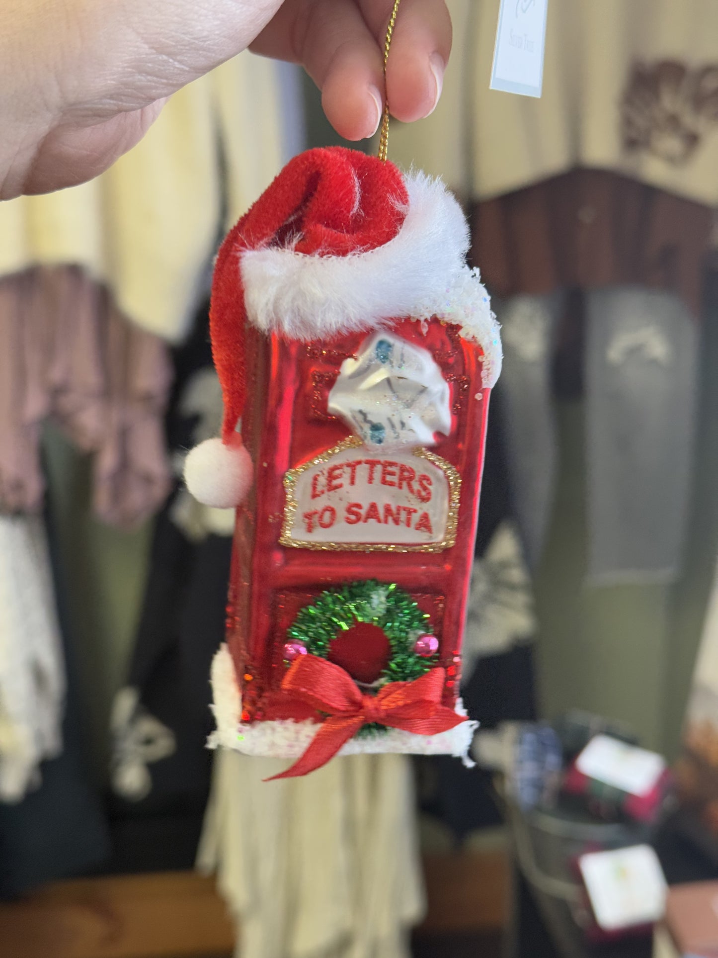 Letters to Santa Ornament