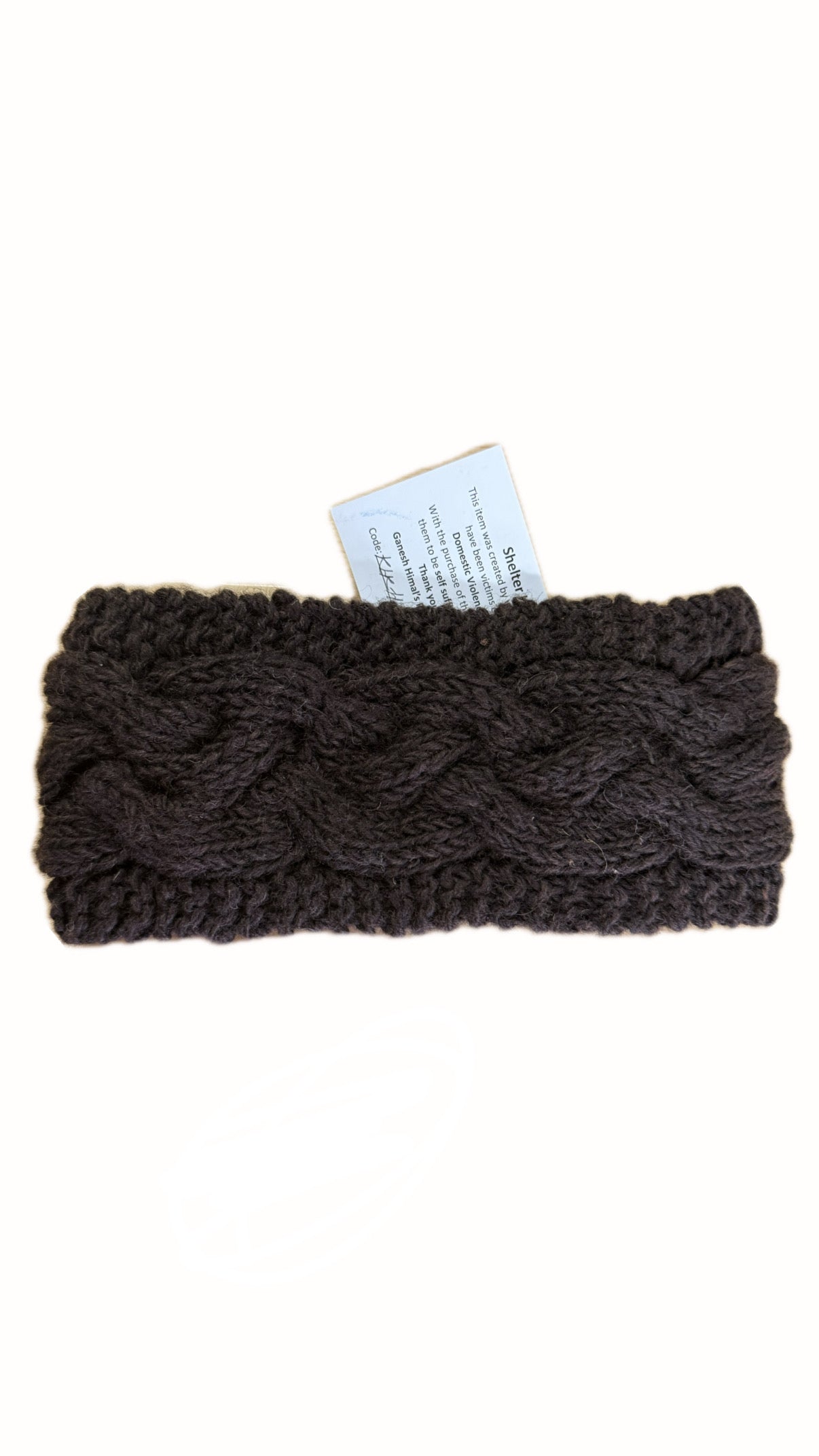 Hemlock Hand Knit Fleece Lined Headband