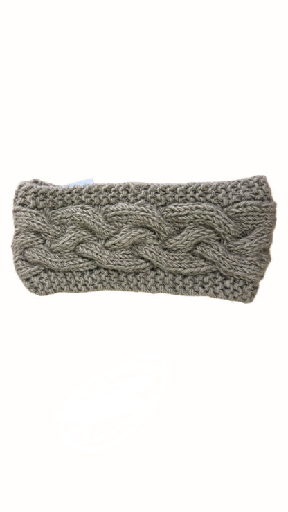 Hemlock Hand Knit Fleece Lined Headband