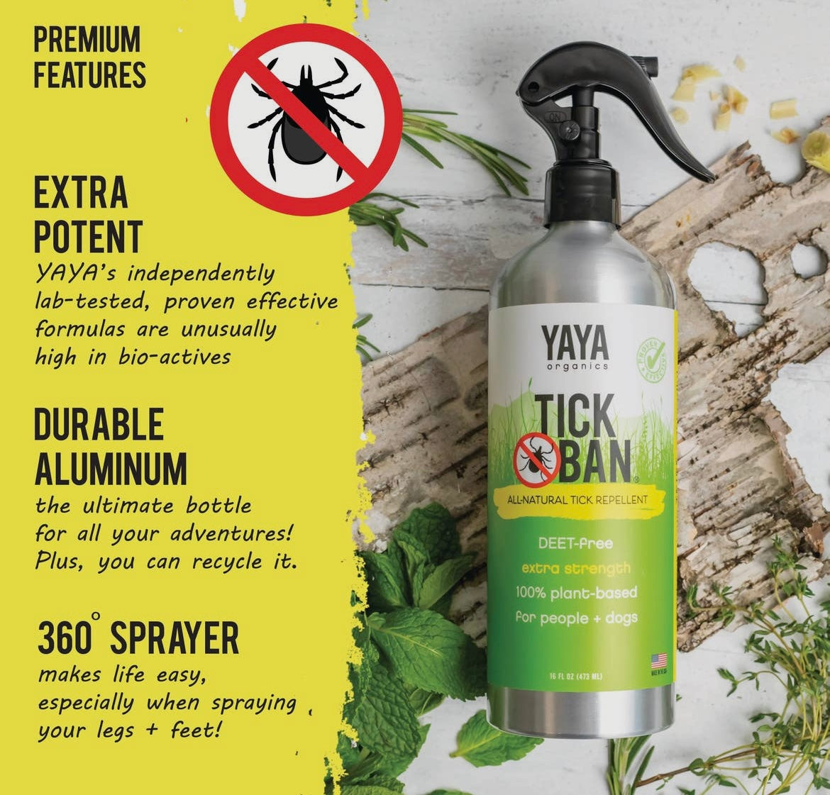 Tick Ban All-Natural Tick Repellent