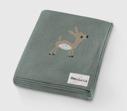 100% Cotton Deer Swaddle