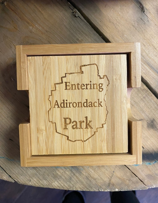 "Entering Adirondack Park" Coasters