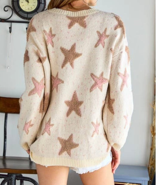 Star Crewneck Sweater