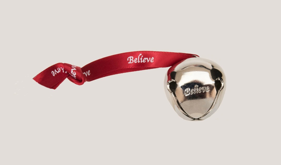 “Believe” Christmas Bell